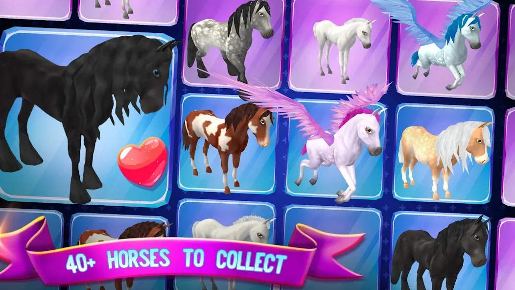 Скачать Horse Paradise: My Dream Ranch на Андроид — Много денег и бесплатный шопинг — скриншот 5