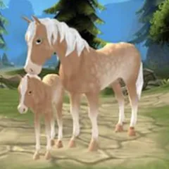Скачать Horse Paradise: My Dream Ranch на Андроид — Много денег и бесплатный шопинг