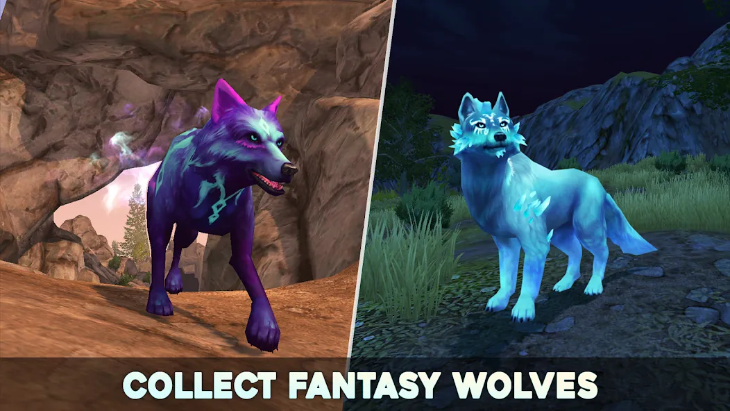 Скачать взлом Wolf Tales - Wild Animal Sim на Андроид — Много денег и кристаллов — скриншот 3 Скачать взлом Wolf Tales - Wild Animal Sim на Андроид — Много денег и кристаллов — скриншот 3