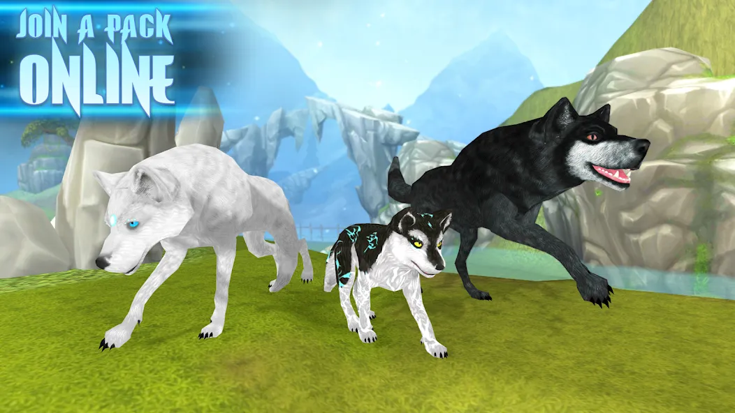 Wolf: The Evolution Online RPG на Андроид — Мод Бессмертие и много денег — скриншот 4