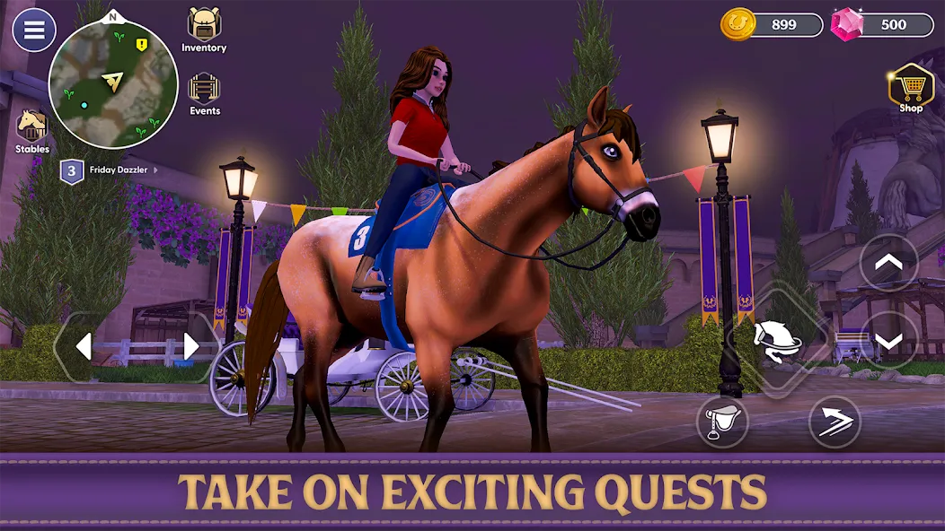 Star Equestrian - Horse Ranch на Андроид — Бесконечные деньги и премиум лошади — скриншот 2