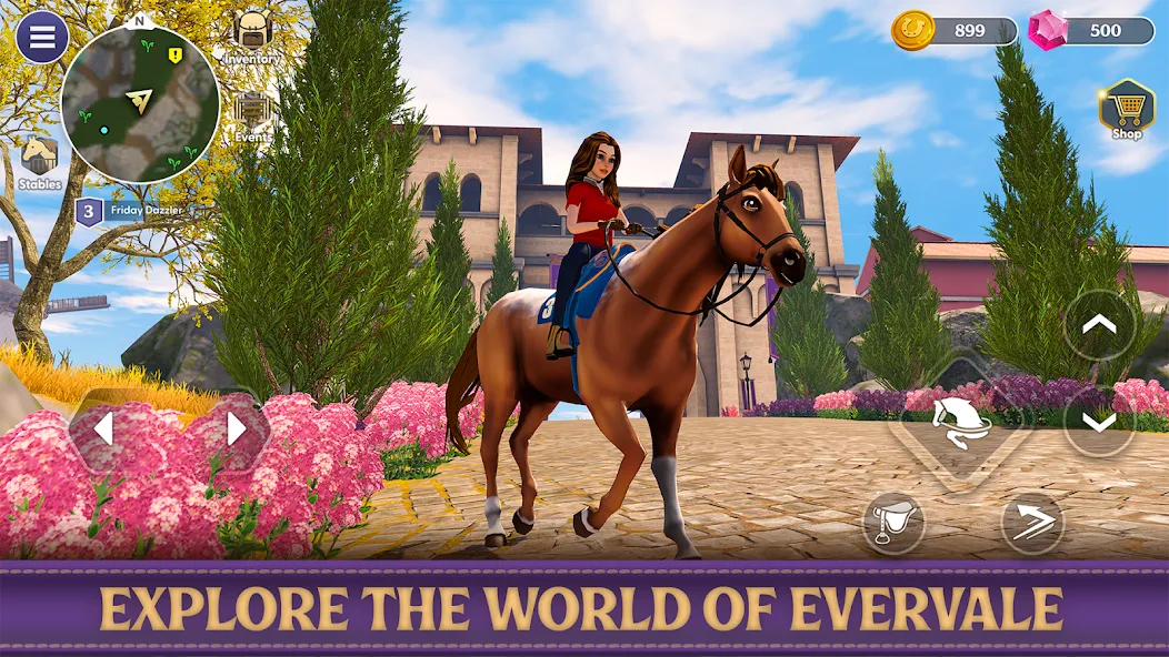 Star Equestrian - Horse Ranch на Андроид — Бесконечные деньги и премиум лошади — скриншот 4