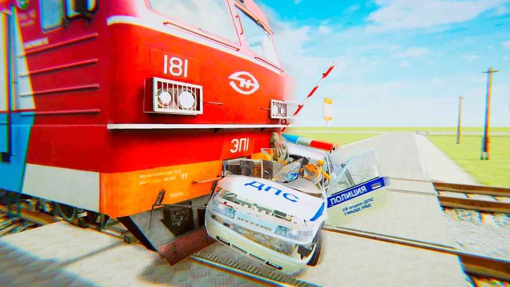 VAZ Crash Test Simulator 2 MOD APK — Много денег — скриншот 1