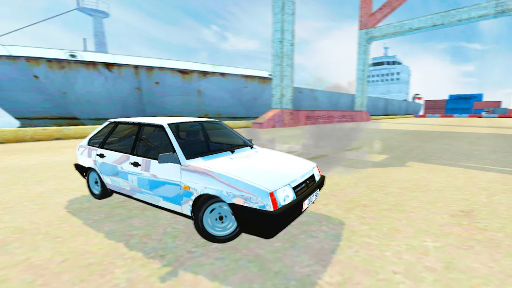 Lada Drift Simulator - Online Mod APK Много денег и без рекламы — Скачать на Андроид — скриншот 1