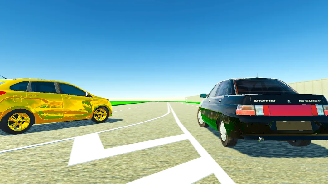 Lada Drift Simulator - Online Mod APK Много денег и без рекламы — Скачать на Андроид — скриншот 3