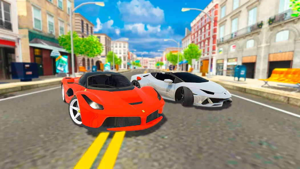 Взлом Car Driving Simulator: Online — Много денег — скриншот 1
