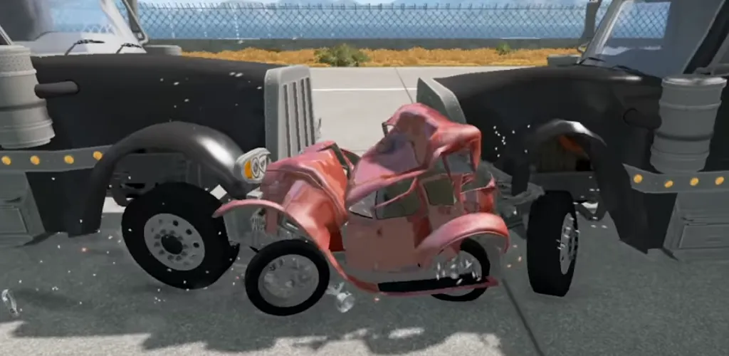 Realistic Car Crash Simulator — Все машины открыты и без рекламы — скриншот 5