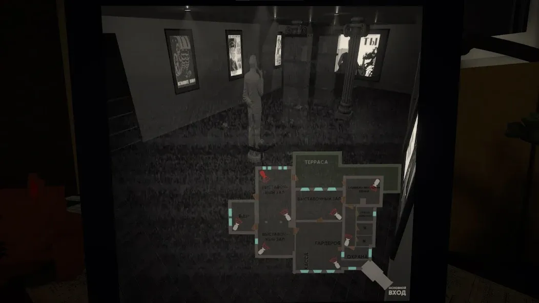 Взломанная Five nights at Stalin на Андроид — Все двери открыты — скриншот 2