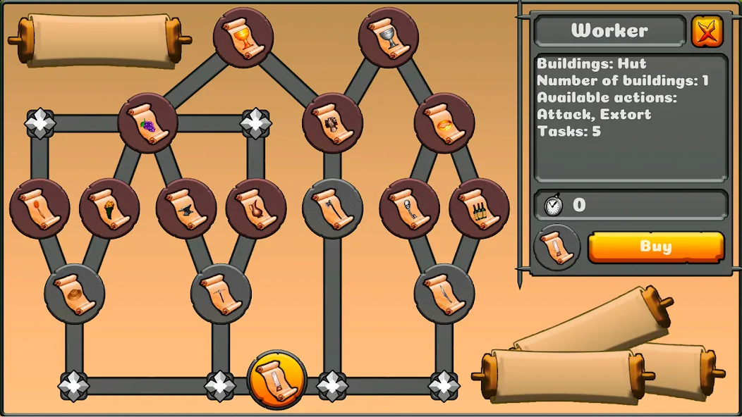 Скачать For the King: Middle Ages на телефон — Много денег — скриншот 3