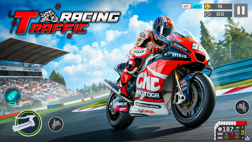 Скачать Moto Racing 3d Motorcycle Game на Андроид — Много денег — скриншот 2