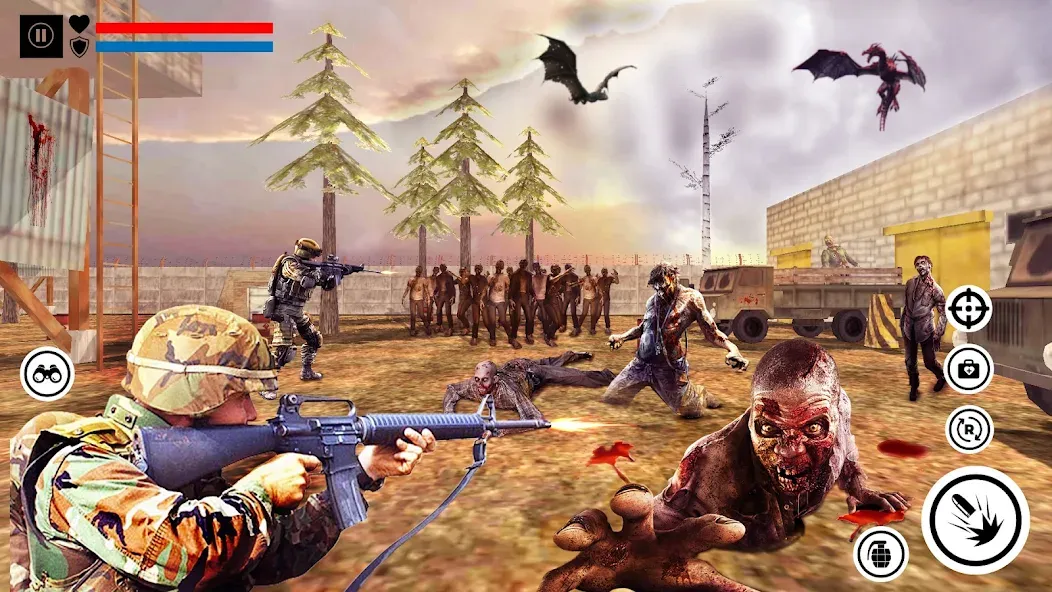 Скачать Sniper Zombie Shooting — Много денег — скриншот 3