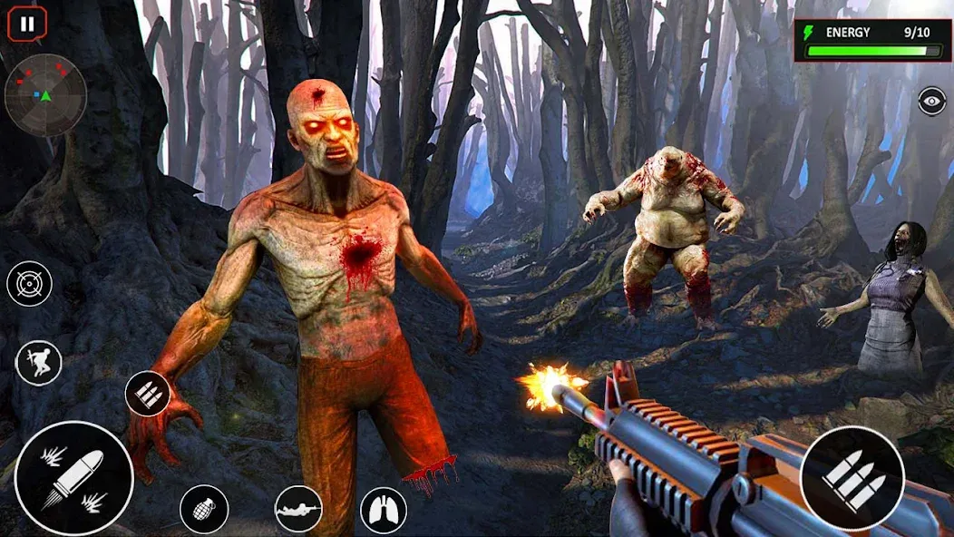 Скачать Sniper Zombie Shooting — Много денег — скриншот 5