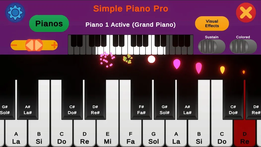 Скачать Simple Piano Pro на Android — Все премиум треки разблокированы — скриншот 2 Скачать Simple Piano Pro на Android — Все премиум треки разблокированы — скриншот 2