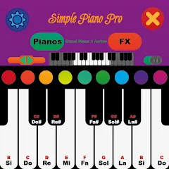 Скачать Simple Piano Pro на Android — Все премиум треки разблокированы