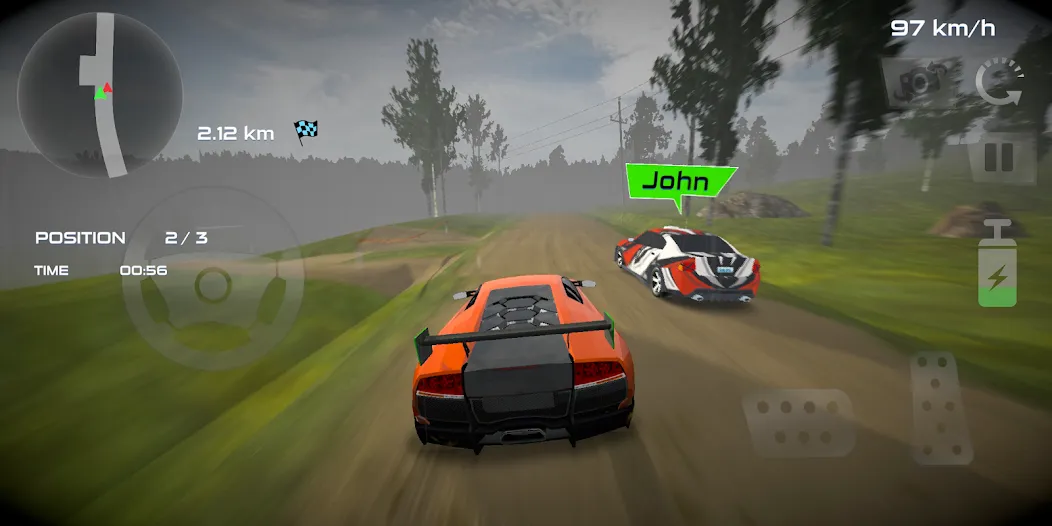 Взлом Rally Car : Extreme Fury Race — Много денег — скриншот 2