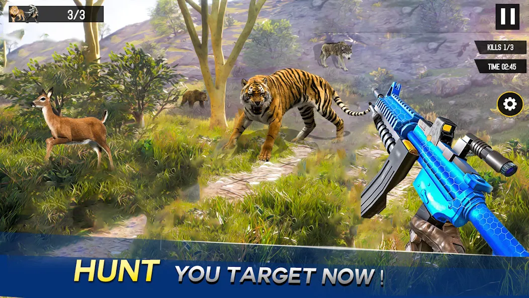 Sniper Animal Deer Hunter Game MOD APK на Android — Много денег — скриншот 2 Sniper Animal Deer Hunter Game MOD APK на Android — Много денег — скриншот 2
