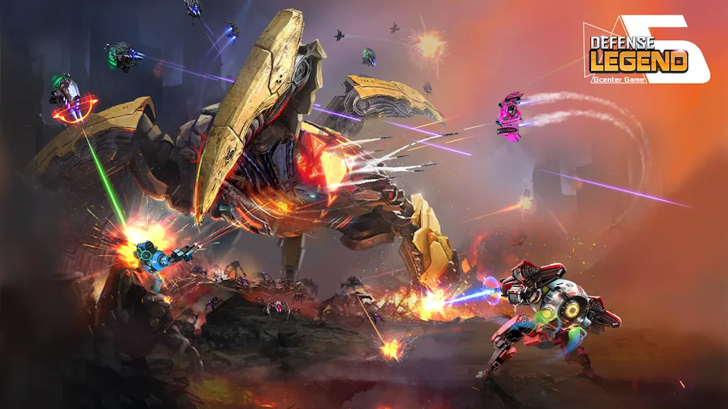 Скачать взлом Defense Legend 5: Survivor TD на Андроид — Много денег — скриншот 1