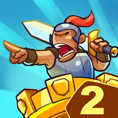 Взломанная King of Defense 2: Epic TD на Андроид — Много денег и кристаллов