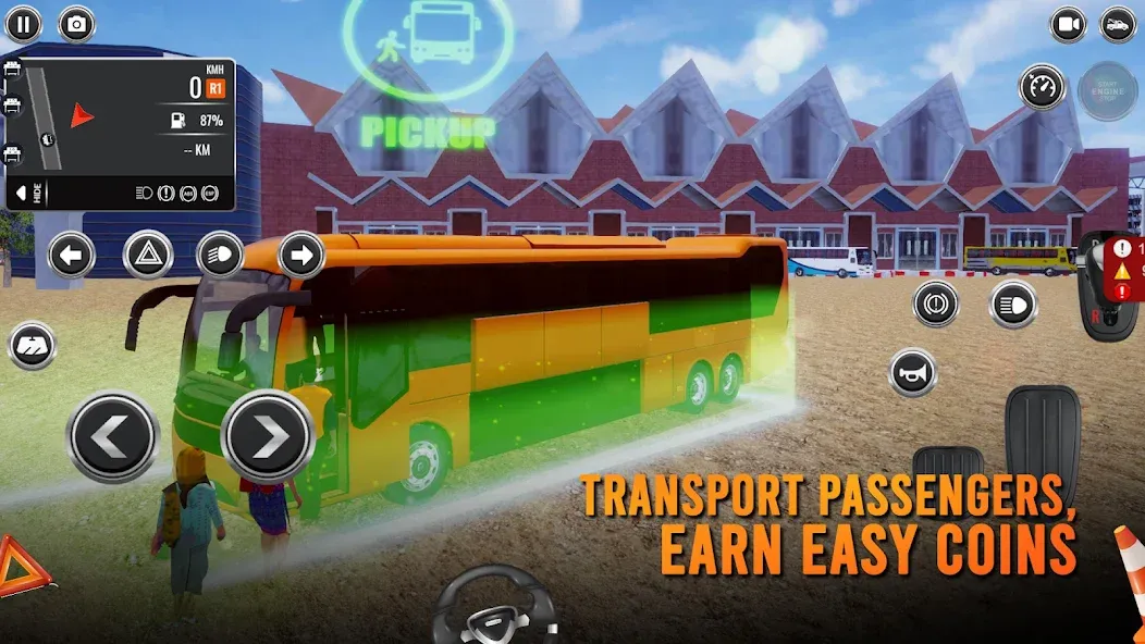 Bus Simulator Bangladesh — Взломанная версия (Много денег) — скриншот 3