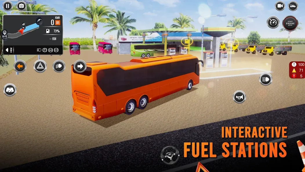 Bus Simulator Bangladesh — Взломанная версия (Много денег) — скриншот 5