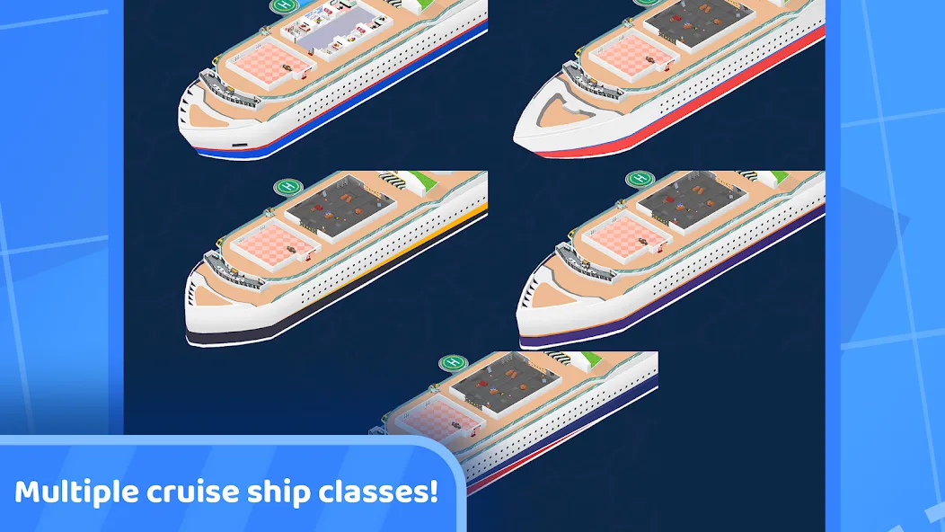 Idle Cruise Ship Simulator Mod APK Много денег — Скачать на Андроид — скриншот 3