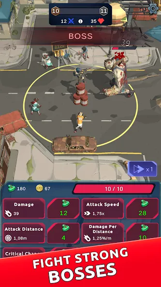Скачать Idle Survivor - Tower Defense с модом — Много денег — скриншот 1