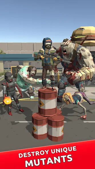 Скачать Idle Survivor - Tower Defense с модом — Много денег — скриншот 3