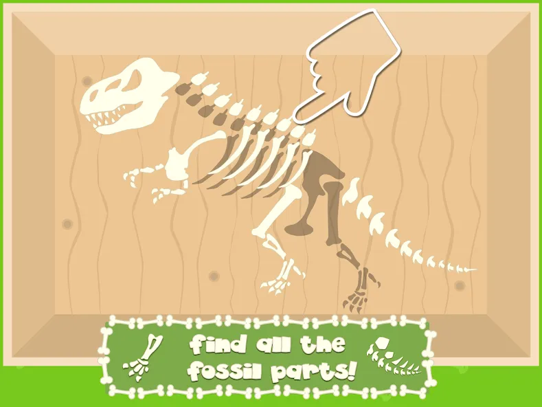 Взлом Dino Fossil Dig - Jurassic Adv — Много денег — скриншот 2