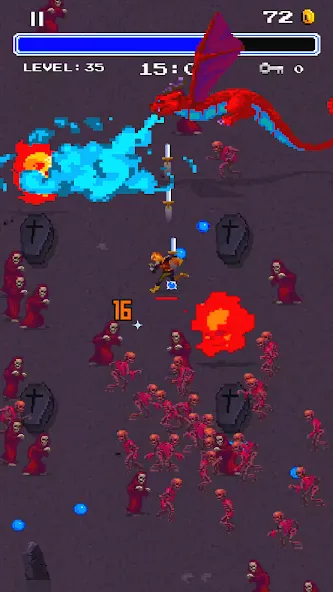 Скачать Grimnight Heroes: Survivors на телефон — Много денег — скриншот 2