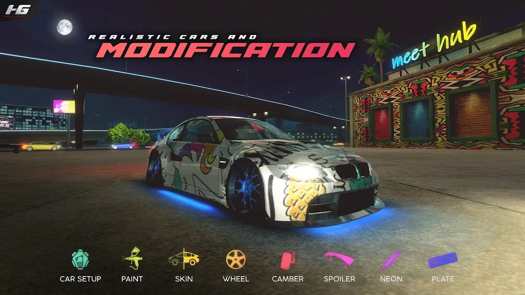 Взлом Heat Gear - Race & Drift World — Много денег — скриншот 4
