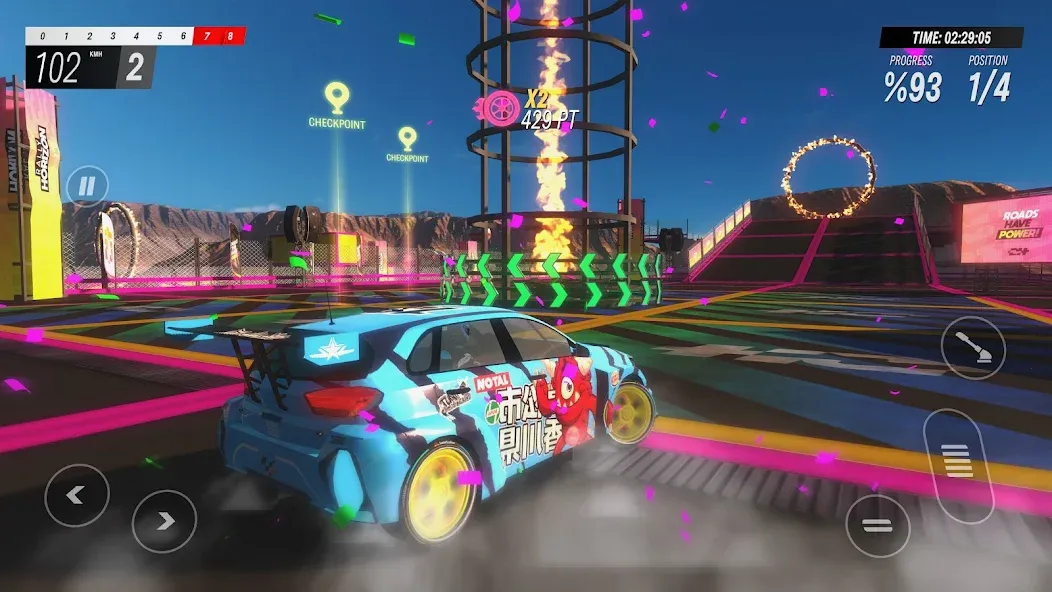 Rally Horizon — Мод: Много денег — скриншот 2