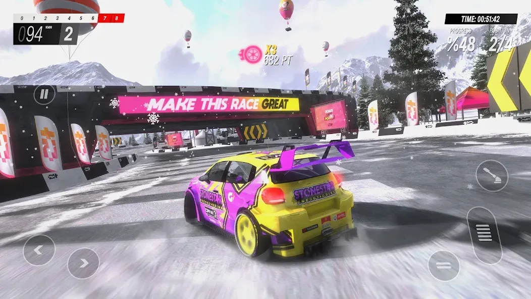 Rally Horizon — Мод: Много денег — скриншот 4