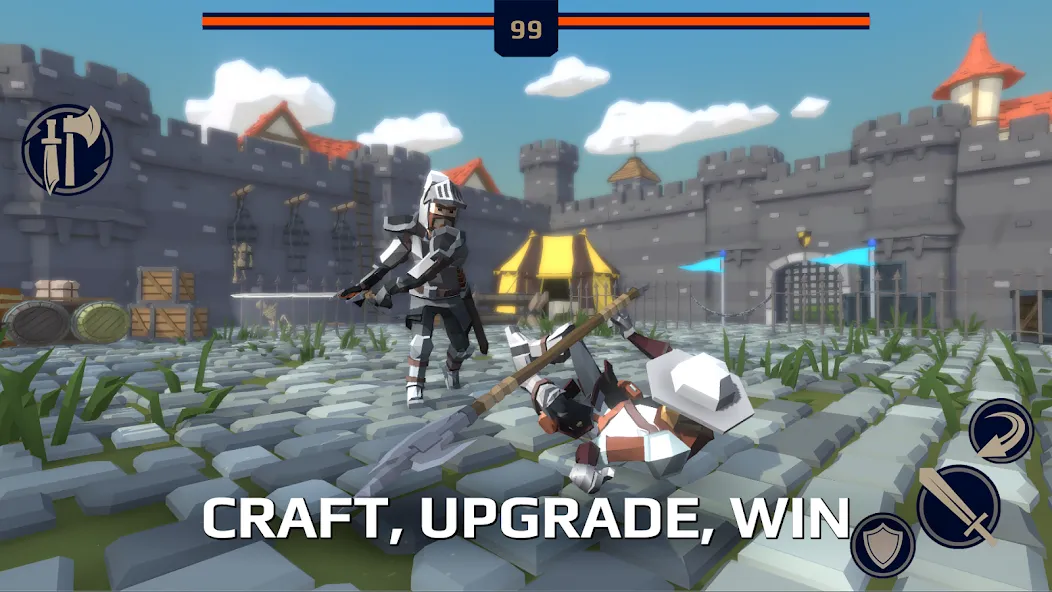 Скачать Slash Polygon: Medieval PVP — Последняя версия (Много денег) — скриншот 4 Скачать Slash Polygon: Medieval PVP — Последняя версия (Много денег) — скриншот 4