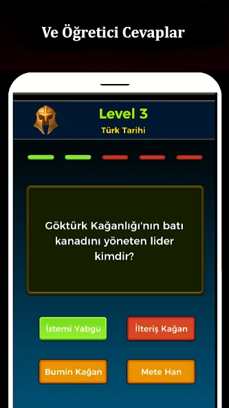 Скачать Tarih Bilgi Yarışması — Все уровни разблокированы — скриншот 2 Скачать Tarih Bilgi Yarışması — Все уровни разблокированы — скриншот 2