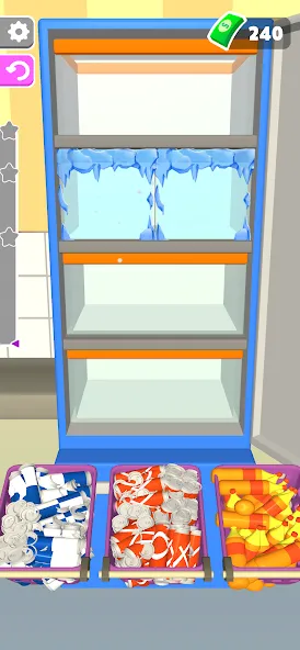 Скачать взломанную Fill The Fridge — Много денег и без рекламы — скриншот 1
