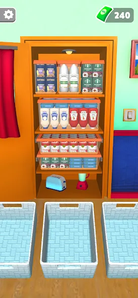 Скачать взломанную Fill The Fridge — Много денег и без рекламы — скриншот 5