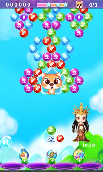 Скачать Shoot Bubble Puzzle (Мод: Много денег) на Андроид — скриншот 5