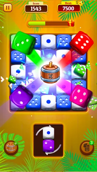 Скачать Dice Merge: Dice Mania Game — Много денег — скриншот 2