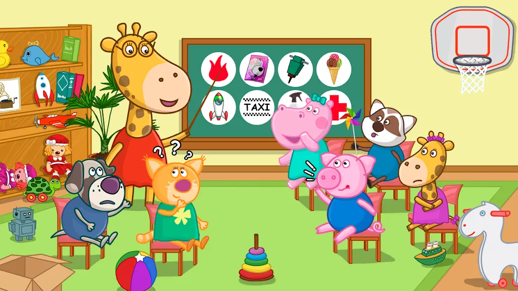 Professions for kids Mod APK Все профессии открыты — Скачать на Андроид — скриншот 1