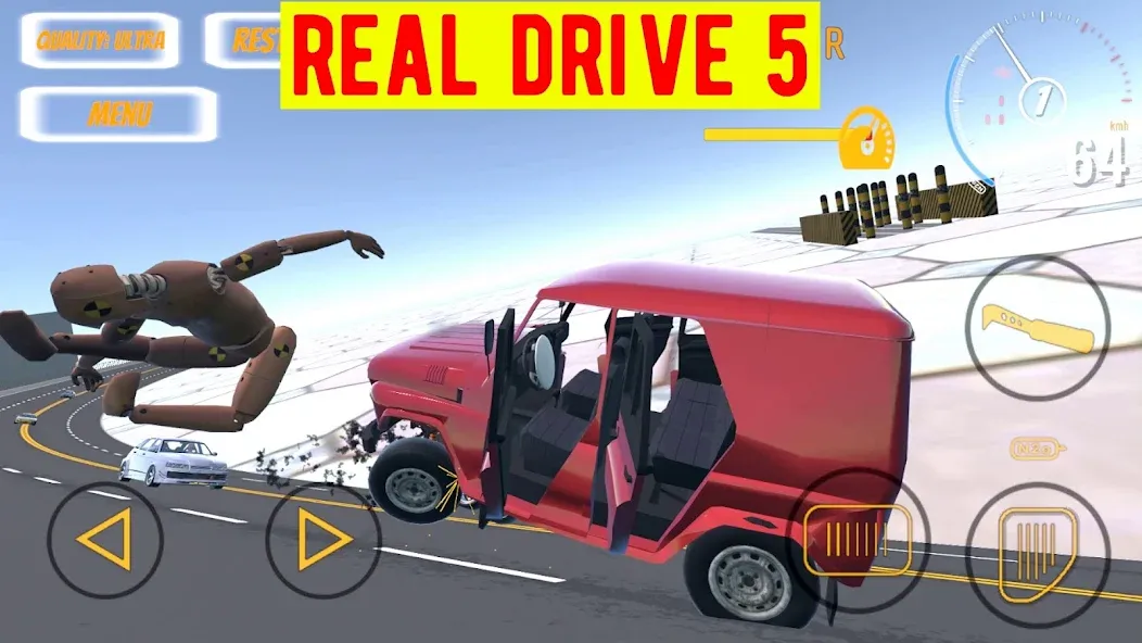 Real Drive 5 — Мод: Много денег — скриншот 5