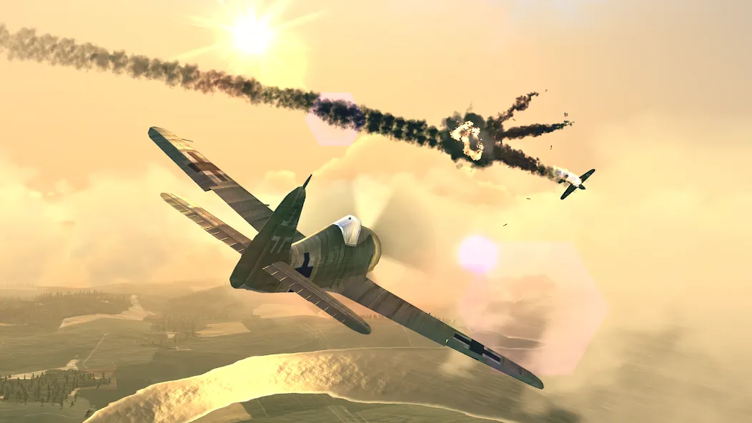 Warplanes: WW2 Dogfight — Мод: Много денег — скриншот 2 Warplanes: WW2 Dogfight — Мод: Много денег — скриншот 2