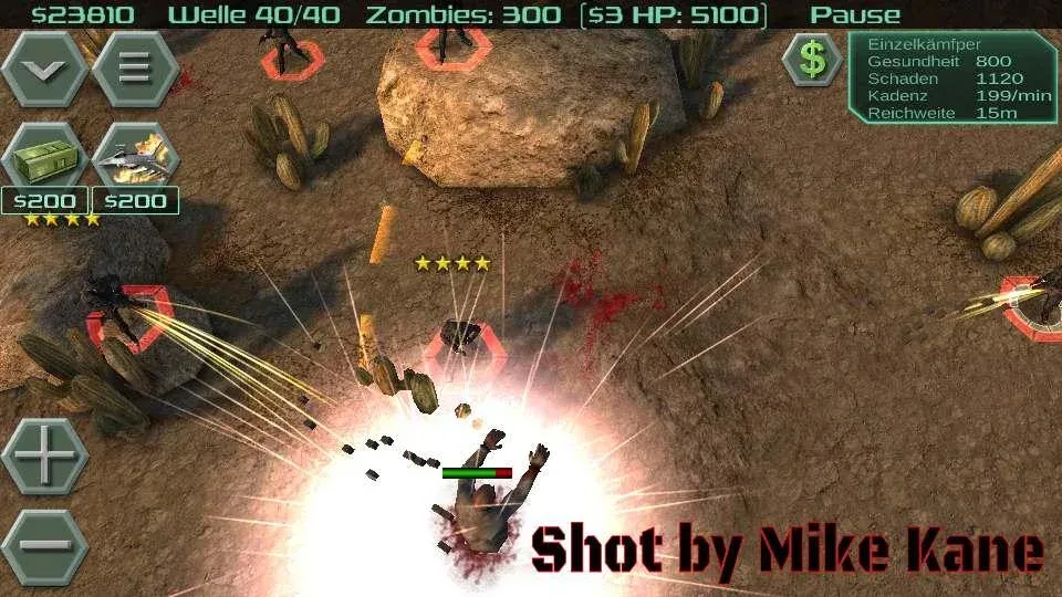 Zombie Defense — Мод: Много денег — скриншот 5