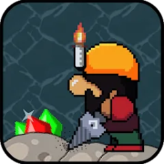 Скачать взлом Dan the Dungeon Digger на Андроид — Много денег