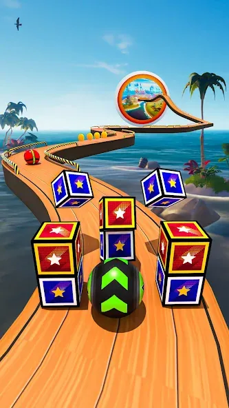 Скачать Rolling Ball Game Hop Ball Run (Мод: Много денег) на Андроид — скриншот 3