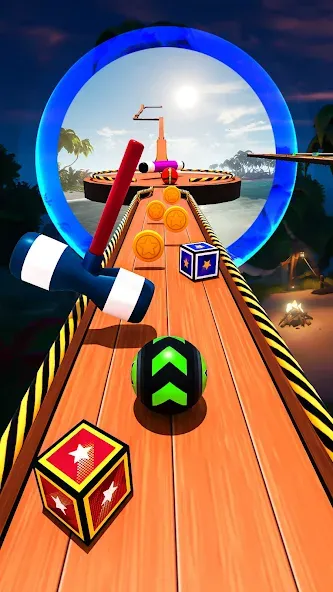 Скачать Rolling Ball Game Hop Ball Run (Мод: Много денег) на Андроид — скриншот 4
