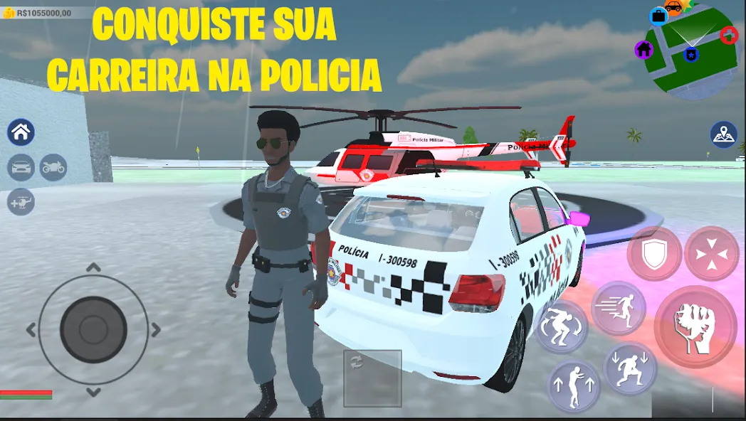 Скачать взлом RP Vida Loka - Elite Policial на Андроид — Много денег и оружия — скриншот 4