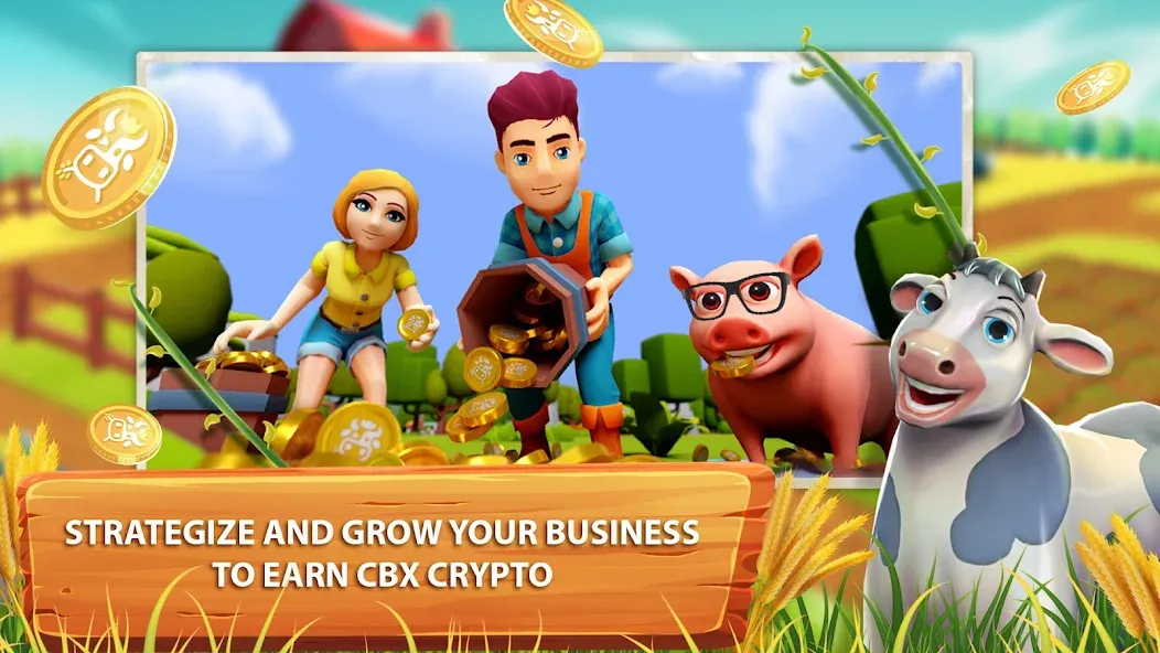 Скачать CropBytes: A Crypto Farm Game — Модификация Много денег — скриншот 2