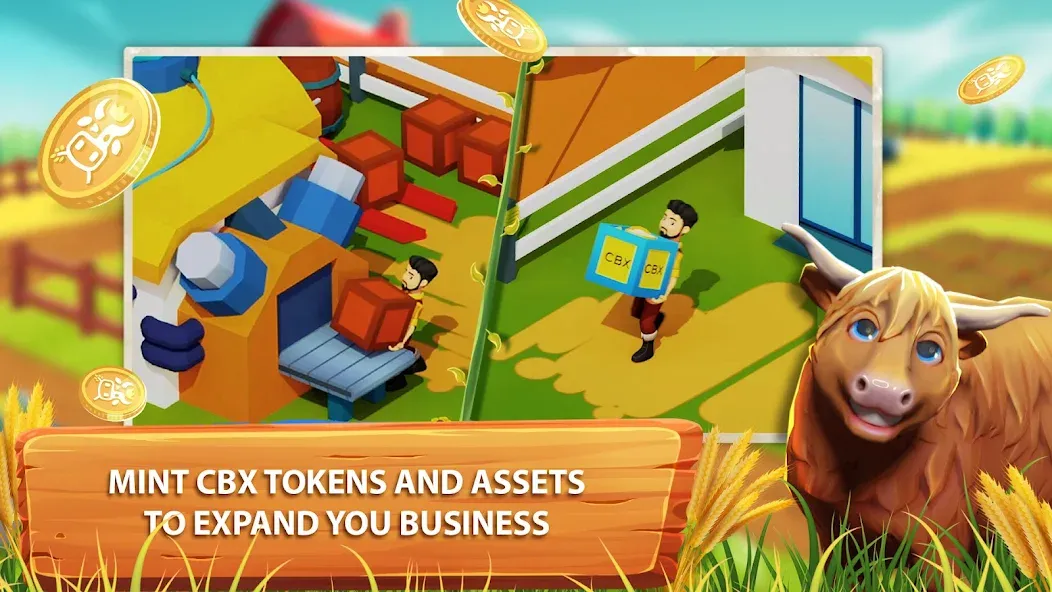Скачать CropBytes: A Crypto Farm Game — Модификация Много денег — скриншот 3
