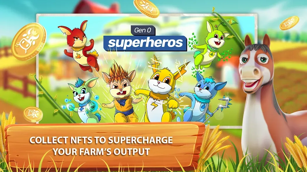 Скачать CropBytes: A Crypto Farm Game — Модификация Много денег — скриншот 5