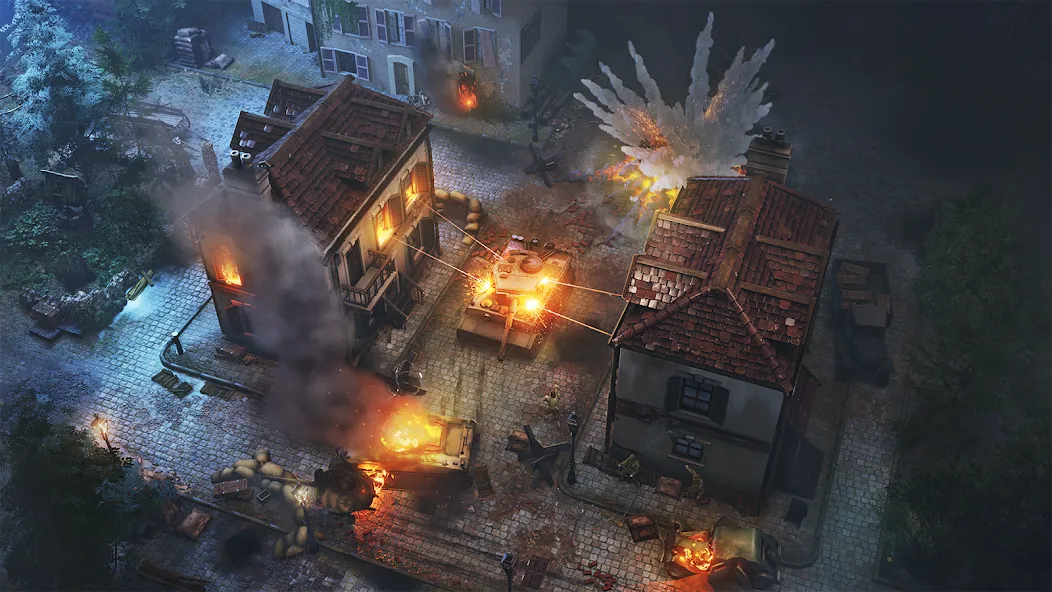 World War Armies: WW2 PvP RTS MOD APK — Много ресурсов — скриншот 2 World War Armies: WW2 PvP RTS MOD APK — Много ресурсов — скриншот 2